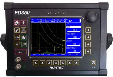 دیجیتال قابل حمل DAC ، AVG Curves Ultrasonic Flaw Detector / UT Flaw Detector FD350USM60